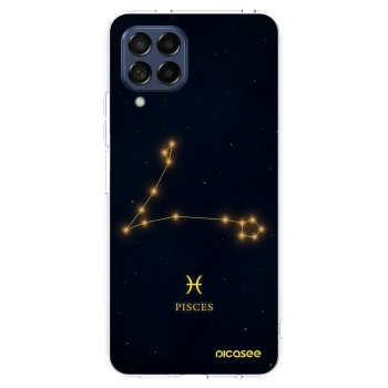 Picasee silikonový průhledný obal pro Samsung Galaxy M53 5G - PISCES