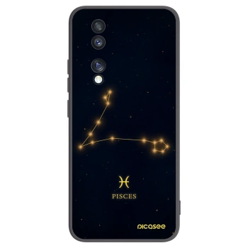 Picasee silikonový černý obal pro Honor 70 - PISCES