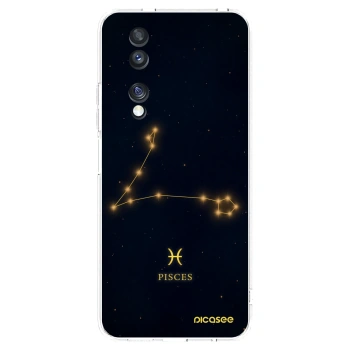 Picasee silikonový průhledný obal pro Honor 70 - PISCES