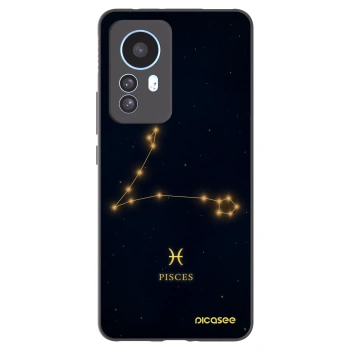 Picasee silikonový černý obal pro Xiaomi 12T Pro - PISCES