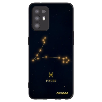 Picasee silikonový černý obal pro OPPO A94 5G - PISCES