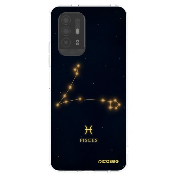 Picasee silikonový průhledný obal pro OPPO A94 5G - PISCES