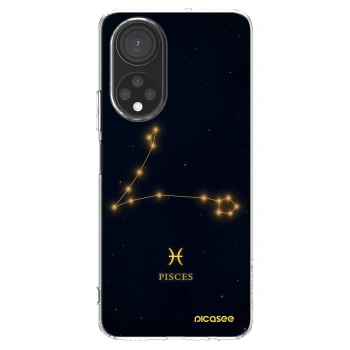 Picasee silikonový průhledný obal pro Honor X7 - PISCES