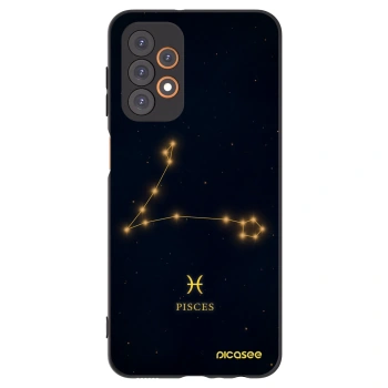 Picasee silikonový černý obal pro Samsung Galaxy A23 A236B 5G - PISCES