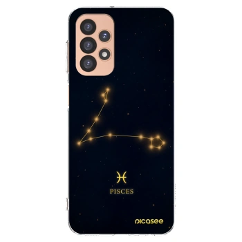 Picasee silikonový průhledný obal pro Samsung Galaxy A23 A236B 5G - PISCES