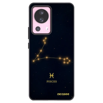 Picasee silikonový černý obal pro Xiaomi 13 Lite - PISCES