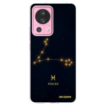 Picasee silikonový průhledný obal pro Xiaomi 13 Lite - PISCES