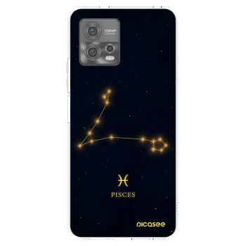 Picasee silikonový průhledný obal pro Motorola Moto G72 - PISCES
