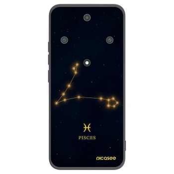 Picasee silikonový černý obal pro Honor Magic5 Lite 5G - PISCES