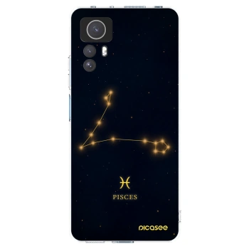 Picasee silikonový průhledný obal pro Xiaomi Redmi Note 12S - PISCES