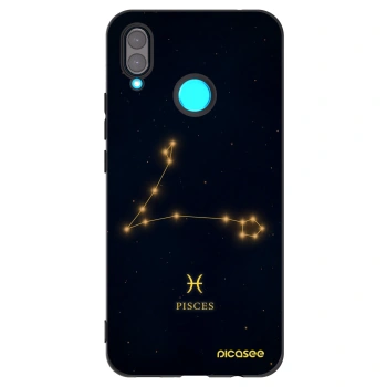 Picasee silikonový černý obal pro Huawei Nova 3 - PISCES