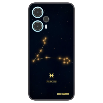 Picasee silikonový černý obal pro Xiaomi Poco F5 - PISCES