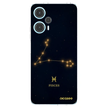 Picasee silikonový průhledný obal pro Xiaomi Poco F5 - PISCES