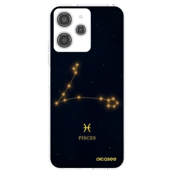 Picasee silikonový průhledný obal pro Xiaomi Redmi 12 4G - PISCES