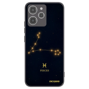 Picasee silikonový černý obal pro Xiaomi Redmi 12 4G - PISCES