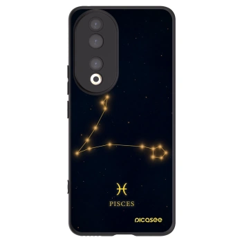 Picasee silikonový černý obal pro Honor 90 5G - PISCES