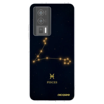 Picasee silikonový průhledný obal pro Xiaomi Poco F5 Pro 5G - PISCES