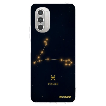 Picasee silikonový průhledný obal pro Motorola Moto G51 - PISCES