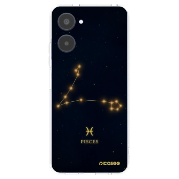 Picasee silikonový průhledný obal pro Realme 10 4G - PISCES