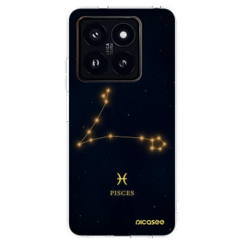 Picasee silikonový průhledný obal pro Xiaomi 14 Pro - PISCES