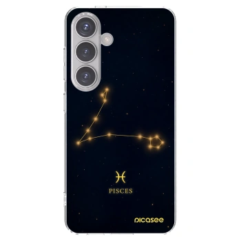 Picasee silikonový průhledný obal pro Samsung Galaxy S24 S921B 5G - PISCES