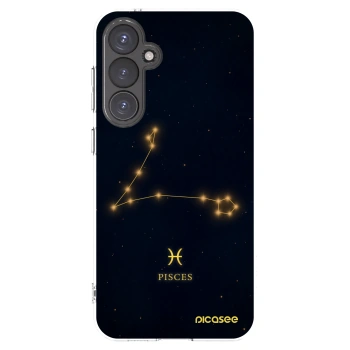 Picasee silikonový průhledný obal pro Samsung Galaxy S23 FE S711B - PISCES