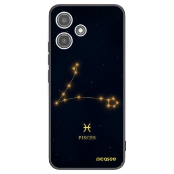 Picasee silikonový černý obal pro Xiaomi Redmi 12 5G - PISCES
