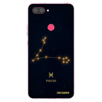 Picasee silikonový průhledný obal pro Xiaomi Mi 8 Lite - PISCES