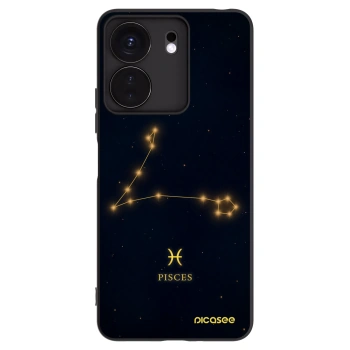 Picasee silikonový černý obal pro Xiaomi Redmi 13C 4G - PISCES