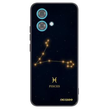 Picasee silikonový černý obal pro Motorola Edge 40 Neo - PISCES