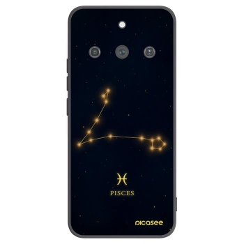 Picasee silikonový černý obal pro Realme 11 Pro+ - PISCES
