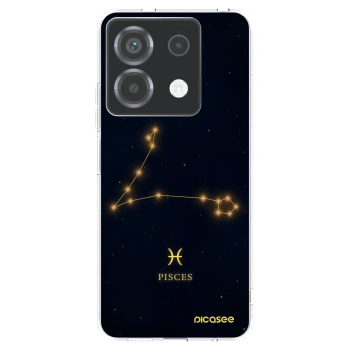 Picasee silikonový průhledný obal pro Xiaomi Poco X6 - PISCES