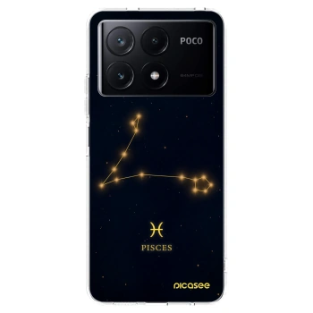 Picasee silikonový průhledný obal pro Xiaomi Poco X6 Pro - PISCES