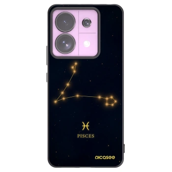 Picasee silikonový černý obal pro Xiaomi Redmi Note 13 Pro 5G - PISCES
