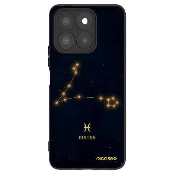 Picasee silikonový černý obal pro Honor X8b - PISCES