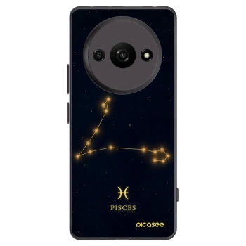 Picasee silikonový černý obal pro Xiaomi Redmi A3 - PISCES