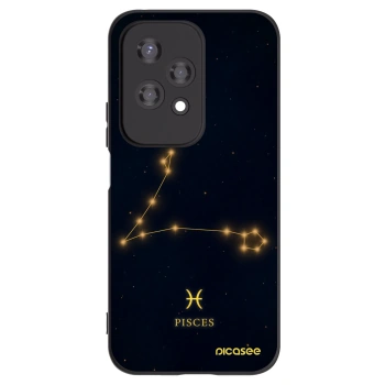 Picasee silikonový černý obal pro Honor 200 Lite - PISCES