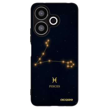 Picasee silikonový černý obal pro Xiaomi Redmi 13 4G - PISCES