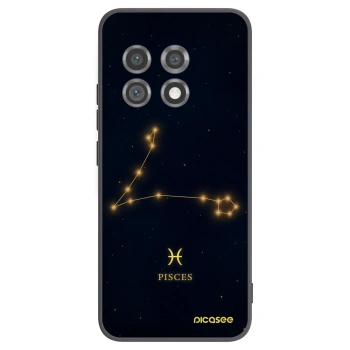 Picasee silikonový černý obal pro OnePlus 11 5G - PISCES