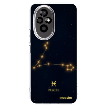 Picasee silikonový průhledný obal pro Honor 200 Pro 5G - PISCES