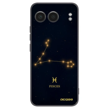 Picasee silikonový černý obal pro OnePlus Nord 4 - PISCES