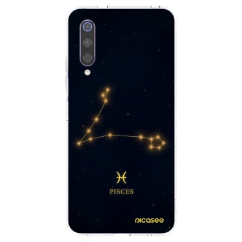 Picasee silikonový průhledný obal pro Xiaomi Mi 9 - PISCES