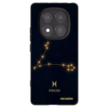 Picasee silikonový černý obal pro Xiaomi Redmi Note 14 Pro+ 5G - PISCES