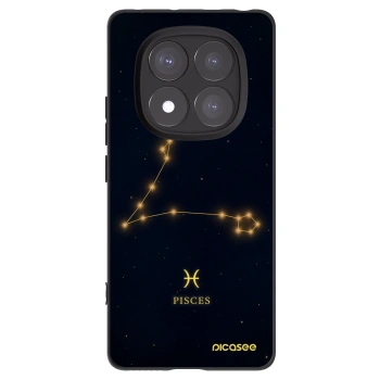 Picasee silikonový černý obal pro Xiaomi Redmi Note 14 Pro 5G - PISCES