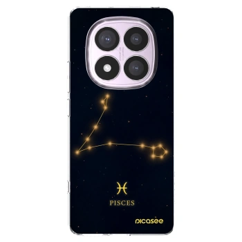 Picasee silikonový průhledný obal pro Xiaomi Redmi Note 14 Pro 5G - PISCES