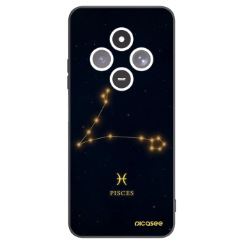 Picasee silikonový černý obal pro Xiaomi Redmi 14C - PISCES