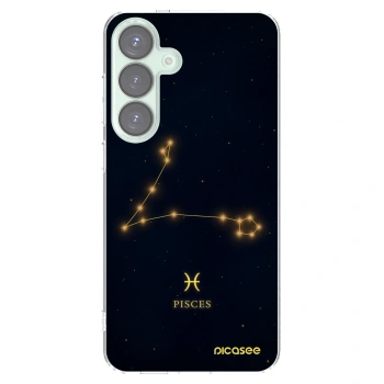 Picasee silikonový průhledný obal pro Samsung Galaxy S25+ 5G - PISCES