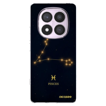 Picasee silikonový průhledný obal pro Xiaomi Redmi Note 14 Pro 4G - PISCES