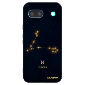 Picasee silikonový černý obal pro Google Pixel 8a - PISCES