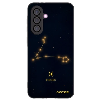 Picasee silikonový černý obal pro Samsung Galaxy A36 5G - PISCES